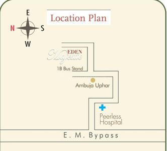 Project Image of 1102.0 - 1222.0 Sq.ft 3 BHK Apartment for buy in Eden Majestic