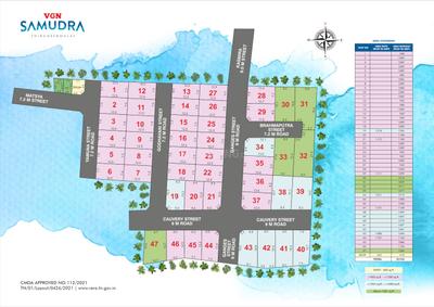 Project Image of 0.0 - 1829.0 Sq.ft Residential Plot Plot for buy in VGN Samudra