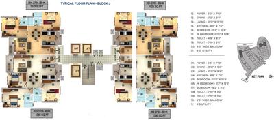 Project Image of 1025.0 - 1260.0 Sq.ft 2 BHK Apartment for buy in Mantri Serenity