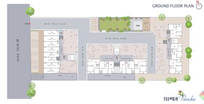 Project Image of 1215 Sq.ft 2 BHK Apartment / Flat for sale in Mahadev Nagar for Rs. 3735000