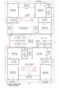 Project Image of 1246.46 - 1727.61 Sq.ft 3 BHK Apartment for buy in Jarnav Elite