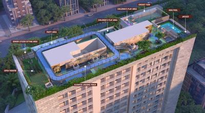 Project Image of 369.0 - 593.0 Sq.ft 1 BHK Apartment for buy in Meru Codename BKC