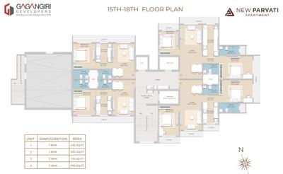 Project Image of 430.0 - 715.0 Sq.ft 1 BHK Apartment for buy in New Parvati Apartment CHSL