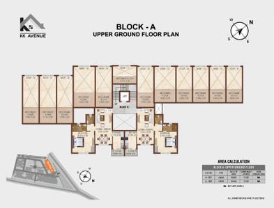 Project Image of 790.72 - 1075.86 Sq.ft 1 BHK Apartment for buy in KK Avenue