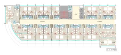 Project Image of 318.83 - 784.47 Sq.ft 1 RK Apartment for buy in Seksaria Shantiban Skylar