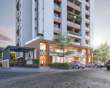 Project Image of 758.0 - 1075.0 Sq.ft 2 BHK Apartment for buy in Trinetra Skydeck