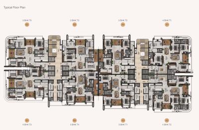 Project Image of 3077.5 - 3974.93 Sq.ft 3 BHK Apartment for buy in Jewel