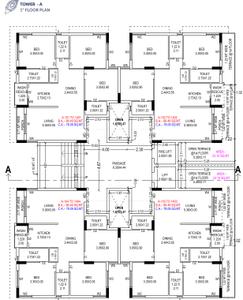 Project Image of 595.57 - 791.36 Sq.ft 2 BHK Apartment for buy in Tulsi Krishna Palace
