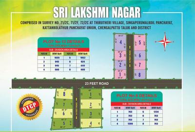Project Image of 763.0 - 1308.0 Sq.ft Residential Plot Plot for buy in Jaya Guru Sri Lakshmi Nagar
