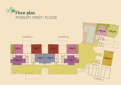Project Image of 1248.32 - 1889.34 Sq.ft 2 BHK Apartment for buy in Times Residency
