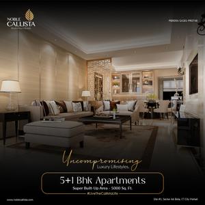 Project Image of 1751.0 - 2968.0 Sq.ft 3 BHK Apartment for buy in Noble Callista
