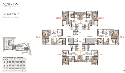 Project Image of 945.62 - 2505.86 Sq.ft 2 BHK Apartment for buy in Vyom Avinea Phase 2