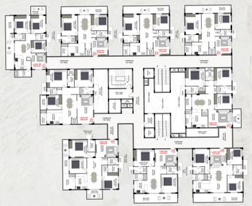Project Image of 1352.0 - 1929.0 Sq.ft 2 BHK Apartment for buy in Maytri Susheela Kuteer