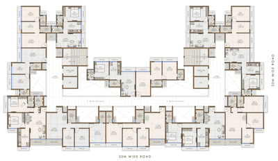 Project Image of 320.76 - 703.0 Sq.ft 1 BHK Apartment for buy in Riu Siddhivinayak Aarambh