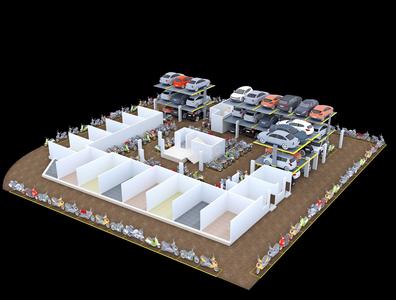 Project Image of 995.0 - 1131.0 Sq.ft 2 BHK Apartment for buy in AKS Vastu Square
