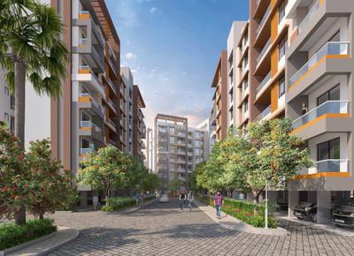 Saptashrungi Geetmala Green City Elevation 1