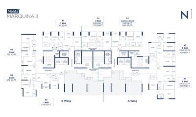 Project Image of 441.0 - 1067.0 Sq.ft 1 BHK Apartment for buy in Mehta Marquina 1978
