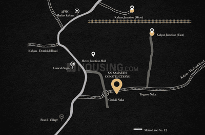 Project Image of 372.0 - 553.26 Sq.ft 1 BHK Apartment for buy in Sai Enclave