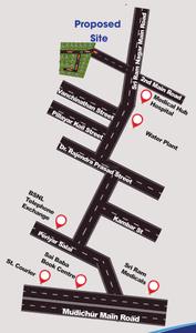 VGK Sri Sai Enclave Location Plan 1