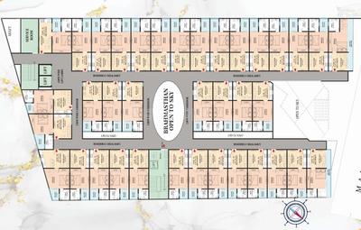 Project Image of 616.0 - 794.0 Sq.ft 1 BHK Apartment for buy in Evergreen Square