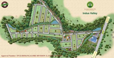 Project Image of 1500.0 - 4000.0 Sq.ft Residential Plot Plot for buy in Samskruti Indus Valley