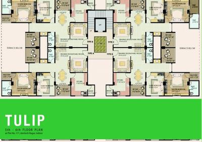 Project Image of 1498.0 - 1850.0 Sq.ft 2 BHK Apartment for buy in Sarthak Singapore Grande