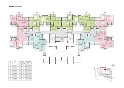 Project Image of 651.0 - 1005.0 Sq.ft 2 BHK Apartment for buy in Gini Vivante Phase 01