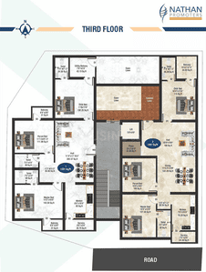 Project Image of 1024.0 - 1331.0 Sq.ft 2 BHK Apartment for buy in Nathan Hexa Enclave