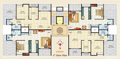 Project Image of 0.0 - 910.0 Sq.ft 2 BHK Apartment for buy in Nisarg Deep Jyoti Kalash