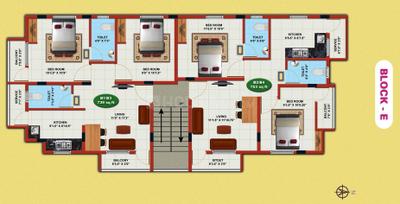 Project Image of 748.0 - 1014.0 Sq.ft 2 BHK Apartment for buy in Orchid Fair Deal