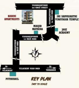 Project Image of 1328.0 - 1351.0 Sq.ft 3 BHK Apartment for buy in Harini Apartments