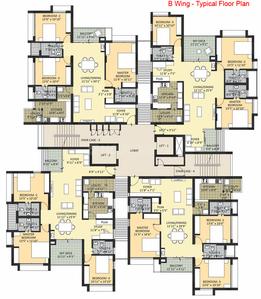 Project Image of 1235.0 - 3750.0 Sq.ft 2 BHK Apartment for buy in Newry Park Tower
