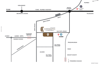 Project Image of 1093 Sq.ft 2 BHK Apartment / Flat for sale in Ravet for Rs. 9600000