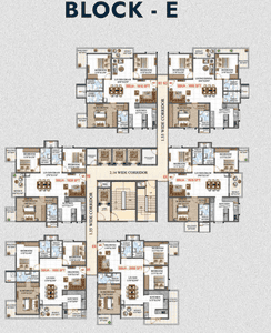 Project Image of 1520.0 - 2030.0 Sq.ft 3 BHK Apartment for buy in Amrutha Lake Vista