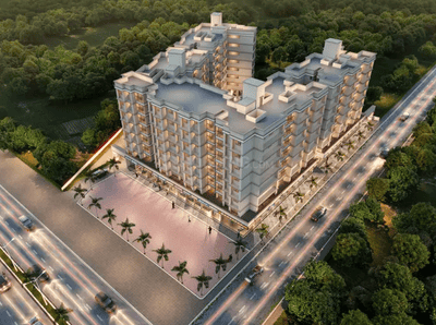 Project Image of 197.63 - 440.57 Sq.ft 1 RK Apartment for buy in Shree Galaxy Vrundavan