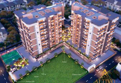 Project Image of 1100.0 - 1400.0 Sq.ft 2 BHK Apartment for buy in Altivo