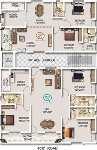 Project Image of 1120.0 - 1650.0 Sq.ft 2 BHK Apartment for buy in Navya NuOrchid