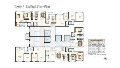 Project Image of 413.87 - 1819.76 Sq.ft 1 BHK Apartment for buy in Sheth Vasant Oasis