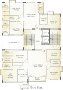 Project Image of 1483.0 - 1865.0 Sq.ft 3 BHK Apartment for buy in Shivom 43 Aurobindo Sarani