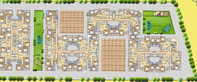 Project Image of 1050.0 - 1735.0 Sq.ft 2 BHK Apartment for buy in Takshila Gokul Dham Society