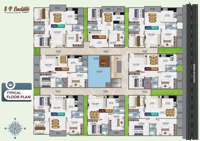 Project Image of 1020.0 - 1480.0 Sq.ft 2 BHK Apartment for buy in SV Enclave