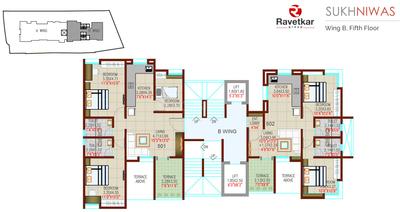 Project Image of 692.0 - 1173.0 Sq.ft 2 BHK Apartment for buy in Ravetkar Sukhniwas