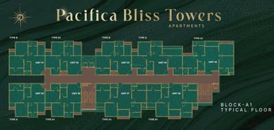 Project Image of 1069.0 - 1451.0 Sq.ft 2 BHK Apartment for buy in Pacifica Bliss Towers