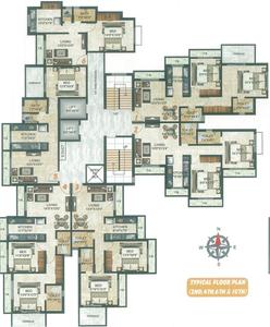 Project Image of 690.0 - 933.0 Sq.ft 1 BHK Apartment for buy in Sai Shakti Bhanumati Plot B