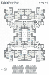 Project Image of 1243.0 - 1699.0 Sq.ft 2 BHK Apartment for buy in Atharva Sapphire Towers