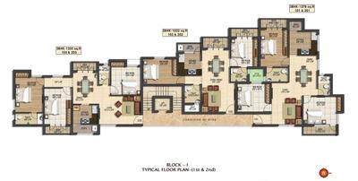 Project Image of 943.0 - 1667.0 Sq.ft 2 BHK Apartment for buy in Amaar Vrindavan Enclave