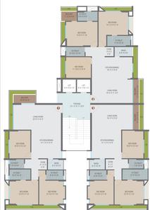 Project Image of 1072.52 - 1135.81 Sq.ft 3 BHK Apartment for buy in Swastik Sangath Homes