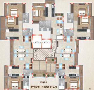 Project Image of 446.0 - 695.0 Sq.ft 1 BHK Apartment for buy in Shelter Heights