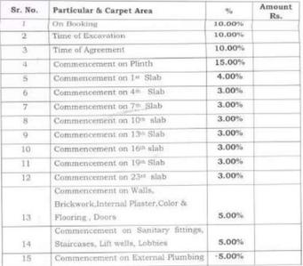 Project Image of 255.0 - 640.0 Sq.ft 1 RK Apartment for buy in Shraddha Pride