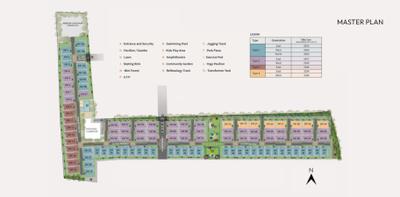 Project Image of 2655.0 - 3389.0 Sq.ft 4 BHK Villa for buy in Buildiko Spring Woods